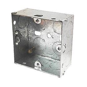 home depot metal back box|metal back box screwfix.